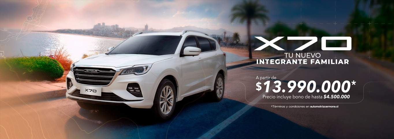 Banner jetour x70 carmona y cia